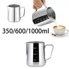 Stainless Steel Espresso Coffee Pots 350/600/1000ml Coffee Cup