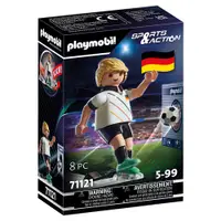 在飛比找蝦皮商城優惠-playmobil 摩比人積木 世界盃足球 德國 PM711