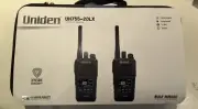 Uniden - UH755-2DLX 5W UHF CB Splashproof Handheld Deluxe Pack NEW Tax Invoice