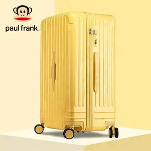 大嘴猴Paul Frank超大容量行李箱密碼箱男女靜音拉桿箱拉鍊旅行箱 25CK