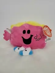 Mr. Men Little Miss 6" Tall Little Miss Chatterbox Plush Suction Cup