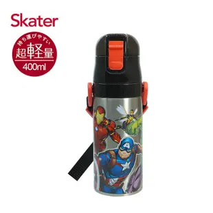 Skater吸管不鏽鋼保溫水壺/ 400ml/ 復仇者聯盟 eslite誠品