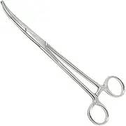 Fabselection 1Pcs Forceps Stainless Steel Clamps Curved Straight Plier,Locking Forceps Stainless SteelLocking Tweezers Clamp,Curved and Locking Forcep，