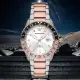 【EMPORIO ARMANI】亞曼尼 Diver 玫瑰金撞色GMT手錶-42mm(AR11591)
