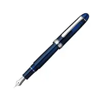在飛比找Yahoo!奇摩拍賣優惠-白金3776世紀版鋼筆14k金筆尖教堂藍鋼筆超夯 正品 現貨