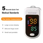 Pulse Oximeter Fingertip | Blood Oxygen Saturation Level (SpO2) & Heart Rate AU
