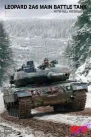 RyeField 1/35 Leopard 2A6 Modern German Main Battle Tank Full Internal Structure