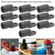 10Pcs/pack Kayak Canoe Bungee Shock Cord Hook Bungee Terminal End Tabbed MU