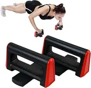 Push Up Bar - Foldable Exercise Booster - Portable Training Bar for Athletes Men Women Home Outdoor Indoor Garage Travel