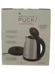 Wolfgang Puck 1.7-Liter Electric Cool-Touch Cordless Kettle 1100-Watt Rapid Boil