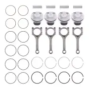 Connecting Rod & Pistons & Rings Kit For Hyundai Accent 1.6L 2012-2015 2016 2017 (for: Hyundai)