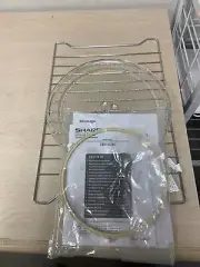 Sharp Carousel Microwave Turntable and Metal Tray for Model SM01652DS