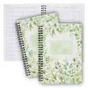 2 Pack Accounting Ledger Books Budget Expense Tracking Notebook for Bookkeeping