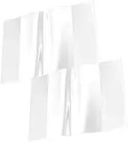 LIGHTAOTAO 2pcs A5 Book Film PVC Protective Covers Book Protection Sleeve Students Textbook Cover Practical