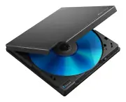 NEW Pioneer External Slim Blu-ray Burner CD DVD Writer USB 3.2 PC MAC BDR-XD08TB