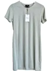 Theory Atmos Light Cherry B2 Shirt Dress Light Grey ( M )