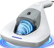 Mattress Vacuum Cleaner, Anti-allergen Bed Vacuum Cleaner with UV-C Light & L...