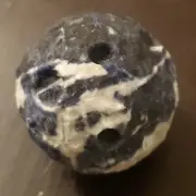 Sodalite Moon Sphere Ball Orb Crystal. Approx 38.1mm 72g