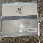 HC COLLECTION FLAT SHEET Hotel Luxury Platinum White Cal-King