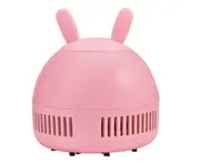 Creative Mini Rechargeable Portable Wireless Desktop Vacuum Cleaner To Clean Desktop Keyboard-Pink