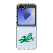 Galaxy Z Flip6 Clear Case Floating