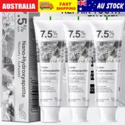 1-3X Nano-Hydroxyapatite-Cleaning and Whitening Toothpaste 7.5% Hap Toothpaste
