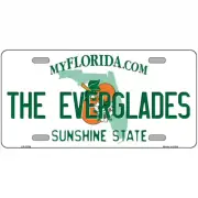 The Everglades Florida Metal Sign