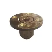 Wood Deck Anchors Solid Brass Adjustable w/ Screws for Safety Pool Cover