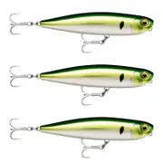 3x Rapala 11cm Precision Xtreme Pencil Saltwater Fishing Lures - Pilchard