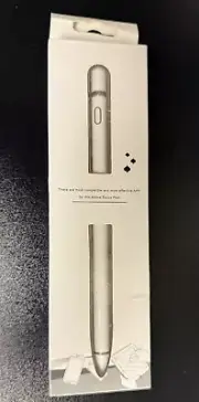 Stylus Pen Superfine Nib Active Capacitive White - For Apple iPad