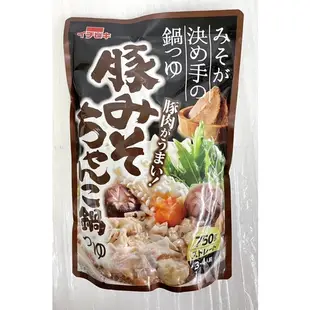 日本Ichibiki火鍋湯底(豚肉味噌、螃蟹、雞肉野菜風味) 3～4人份 750g