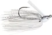 Dirty Jigs Compact Swim Jig Pearl Ghost Shiner 1/4 oz.