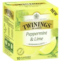 在飛比找樂天市場購物網優惠-【TWININGS 唐寧茶包】花草茶系列 - 薄荷萊姆茶包 