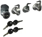 Sunex 8013LS Sunex 8013LS Service Cart Lock Set, 4-Piece