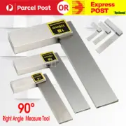Hardened Steel Machinist Square 90º Right Angle Ruler Engineer Measuring Tool AU