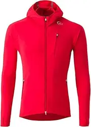 [Goldwin] C3fit 3F36105 Men's Training Sharp Tech Hooded Jacket, red, L
