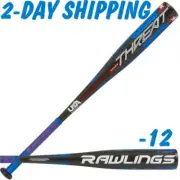 2022 Rawlings THREAT Youth USA 31"/19 oz Composite 2-5/8" Bat US1T12 2-DAY SHIP