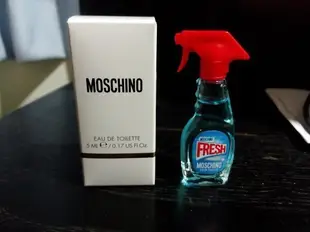 香親香愛～～Moschino 小清新 淡香水 100ml, Fresh 清潔劑造型