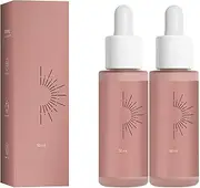 Zeria Sunless Tanning Drops,Zeria Tanning Lotion,Drinkable Sunless,Enhancing Your Natural Skin Tone, for All Skin Types (B(2PCS))