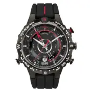 Timex Expedition North Tide Temp Compass 45mm Black Stainless Steel Watch T2N720