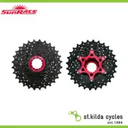 Sunrace Bike/Cycling Cassette - 10 Speed - 11-32T Chrome - CSRX0 - Black