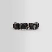 [KD2024] Bracciale in Pelle e Argento Black