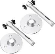 FELTECHELECTR 2pcs Projector Projector Wall Mount Holder Projector Ceiling Mount Hanger Aluminum Alloy Micro Projector