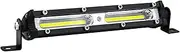 BYBDQKTVEH 7" Inch Offroad Led Light Bar 12V 24V Flood Combo 18W 36W Led Work Light for Car 4WD Truck 4x4 SUV ATV Work Light(1PCS)