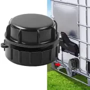 Easy to Use IBC Tank Adapter with Cap Protects Against Dust and Debris