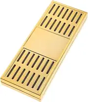 COLLBATH Box Humidor Travel Humidifier Portable Personal Humidifier for Mini Humidifier for Bedroom Vintage Container Humidifier Personal Humidifier for Desk Golden Plastic
