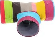 CIYODO Hamster Tunnel Maze DIY Hideout Tube for Small Pets Playful Cat Tunnel Pet Cage Accessory for Dwarf Hedgehog Rat Sugar Glider and Gerbil