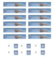 N Scale Truck / Trailer Decals. " Baskin Robbins " ( for 45' Trailers )