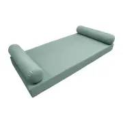 *COVER ONLY*-Style 5 Daybed Mattress Bolster Pillow Covers Knife Edge Twin-AD002