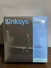 Linksys New Hydra Pro 6 Mesh WiFi 6 Router - WiFi Extender -unopened